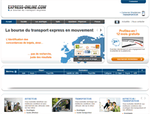Tablet Screenshot of express-online.com